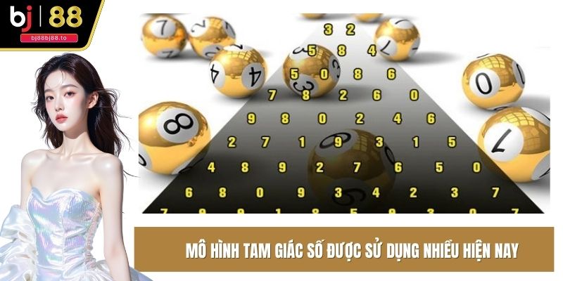 Mô hình tam giác số được sử dụng nhiều hiện nay