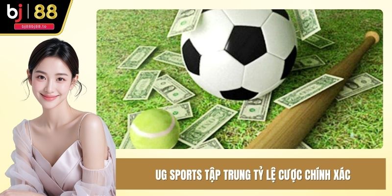 UG Sports tập trung tỷ lệ cược chính xác