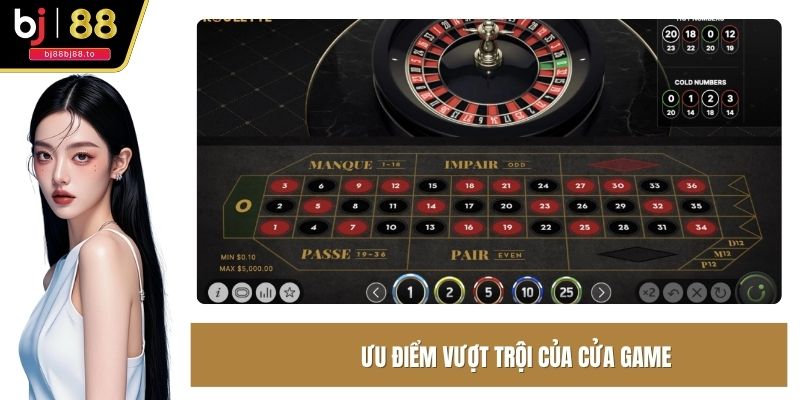 Ưu điểm vượt trội của cửa game